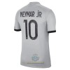 Maglia ufficiale Paris Saint Germain Neymar Jr 10 Trasferta 2022-23 per Uomo